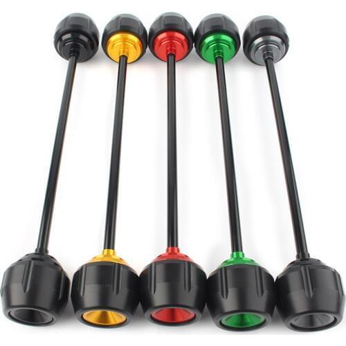 Z650 2019 Front Fork Axle Crash Fall Slider Protector For Kawasaki Z 650 2017 2018 19 CNC Aluminum Motorbike Accessories