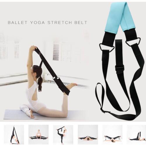 High Quility Women Ballet Soft Opening Band Dance Training Tension Belt Girls Stretching Ballet Band Yoga Resistance Bands