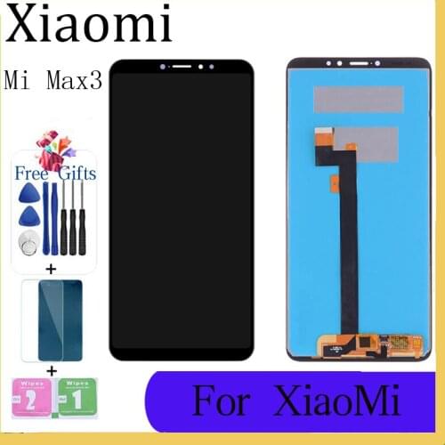 LCD For Xiaomi Mi Max 3 LCD Display Touch Screen Mi Max 3 With Frame for Xiaomi Mi Max 3 LCD Display Replacement