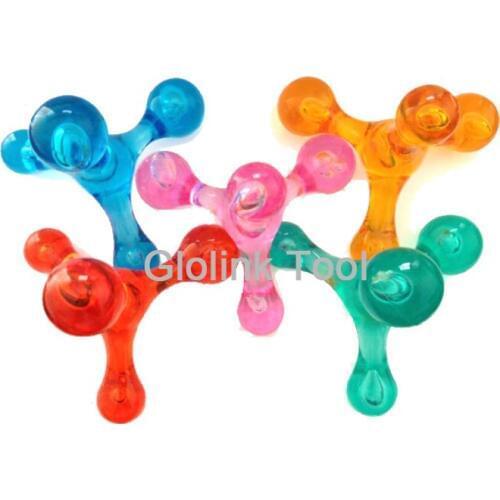 1Pcs Mini Manual Massager Arm Back Leg Head Foot Acupuncture Point Massage Tool Relaxation Eliminate Oedema Fat 4 Color Choose