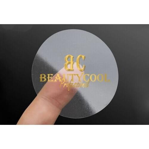 1000PCS Custom stickers Free Print Logo Wedding Stickers printed Design transparent clear adhesive round label Sticker Gift Tags