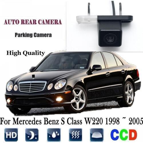Car Rear Camera For Mercedes Benz S Class W220 1998 ~ 2005 CCD Night Vision Parking Camera/License Plate Camera backup camera