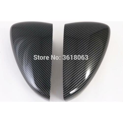 For Mazda 3 2019 2020 Door Rear View Mirrors Frame Cover External Rearview Mirror Panel Trims Chrome Car Decoration Accessories