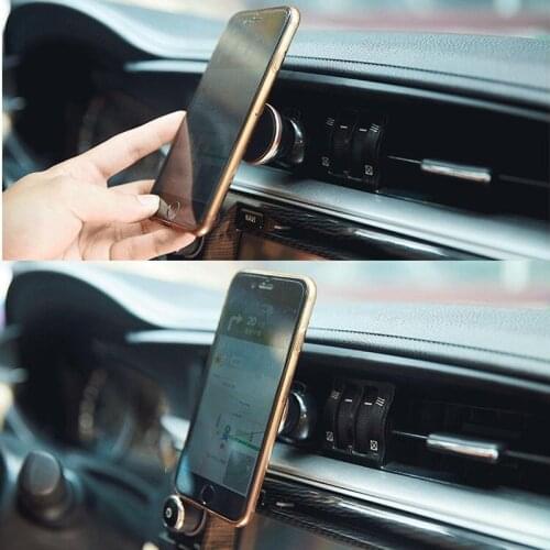 FOR Mercedes.Benz W220 W210 W203 W204 W163 W639 W638 W168 Gl Viano Cla C180 C260 C300 C200 Magnetic Car Phone Holder Stand