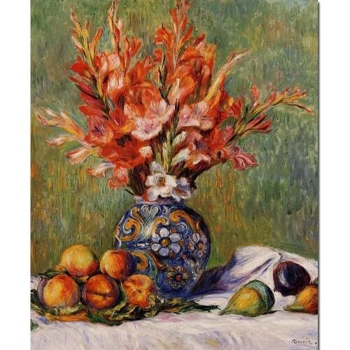 Buy canvas paintings Pierre Auguste Renoir reproduction Flowers and Fruit hand painted High quality