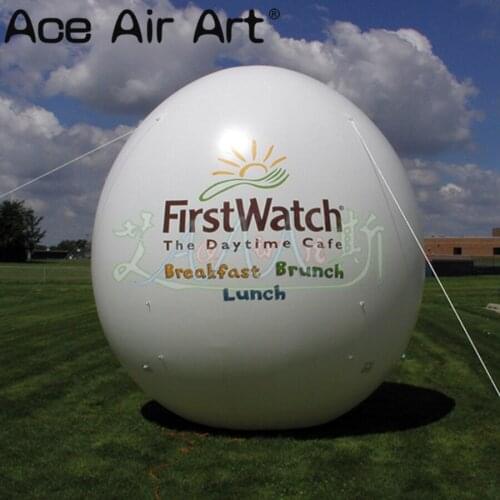 Beautiful Inflatable Easter Decoration Full Inkjet Colorful Inflatable Easter Egg Model Decoration for Advertisements