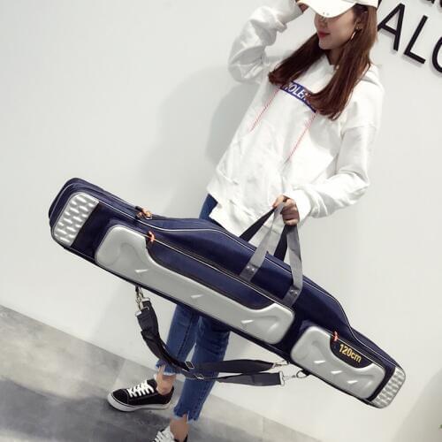 Multi-function Fishing Backpack Large Capacity Waterproof Rod Bag 80cm 90cm 100cm 120cm 130cm Portable Tackle Storage Back Pack