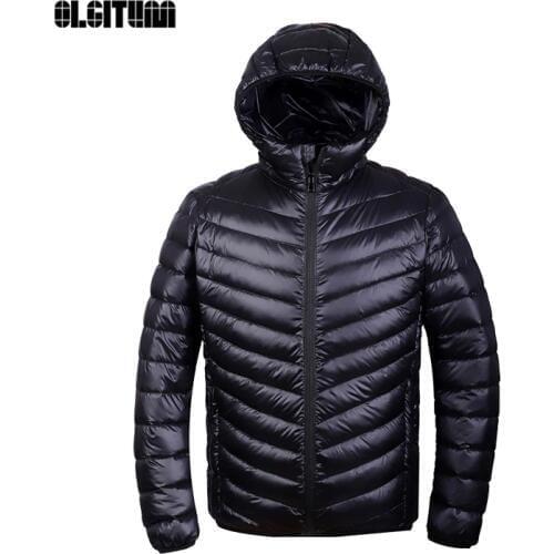 2020 New Mens Down Jacket Winter Men Ultralight Jacket 95% Duck Down Jacket Men Down Jacket Outdoors Collar Winter Parka Coat