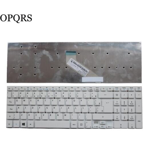 New BR White For Acer Packard Bell easynote TV43HC TV43HR TV44HC TV44HR TV43CM TV44CM Z5WE3 V5WE2 Brazil Laptop Keyboard