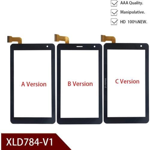 New Phablet Touch Screen For 7'' inch XLD784-V1 tablet External Panel Digitizer Glass Sensor Replacement MultitouchFree Shipping