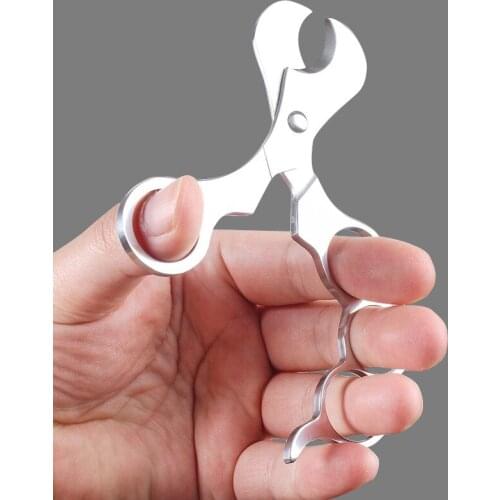 Stainless Steel Cigar Scissors Professional Cigar Cutter Cuban CigarAccessories Stylish and Beautiful