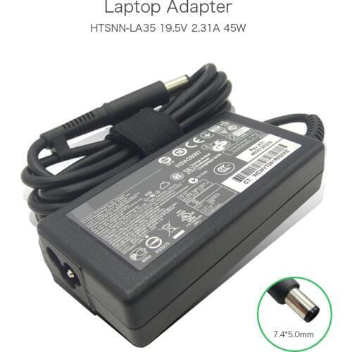Original 19.5V 2.31A 45W 7.4*5.0mm Laptop Charger Power Adapter For HP EliteBook Folio 9470m 9480m HSTNN-LA35 PA-1450-32HJ