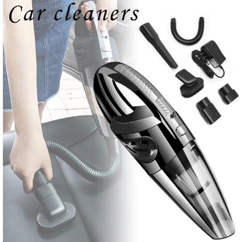 Portable Handheld Vacuum Cleaner Wet And Dry Car Wireless Vacuum Cleaner For Home Car Powerful Cyclone Suction Dust Collector