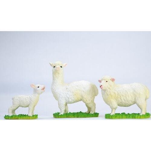 REME PVC figure animal model toy SHEEP 3pcs/set