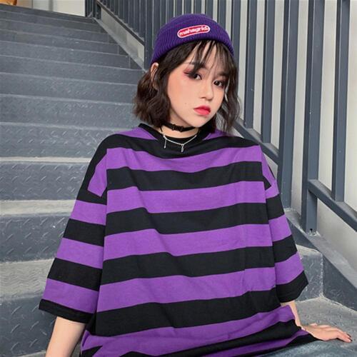 Round Rinn Womens Striped T-shirts