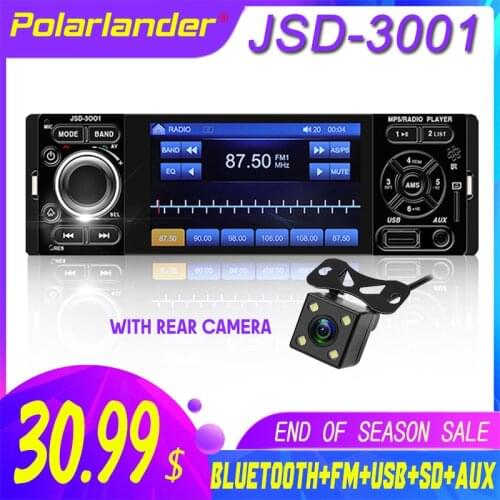 Touch Screen 4" 1 Din Rear view camera auto audio Mirror Link for Andriod Car Radio Car MP5 Player USB AUX Bluetooth Stereo