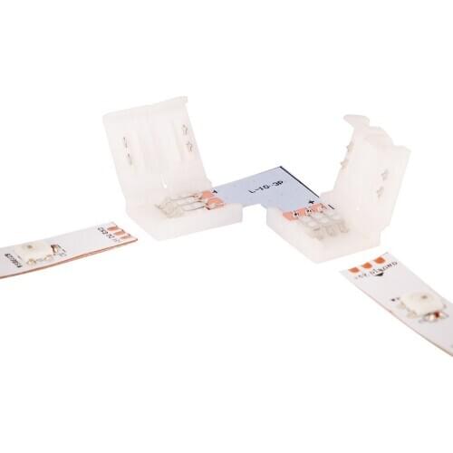 LED Strip Connectors Clip Welding Connector L Shape T Shape X Shape for RGB ws2811 ws2812 ws2812b Strip Wire Connector 5pcs/Lot