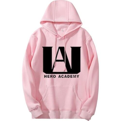2021 Anime My Hero Academia Printing Women Men Hoodies Sweatshirt Pullovers Unisex Oversized Harajuku Regular Clothing