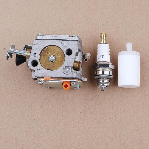 Carburetor Fuel Filter Spark Plug Kit fit Huaqvarna Partner K650 K700 K800 K1200 Cut-off Concrete Saw Carb 503280418 Parts