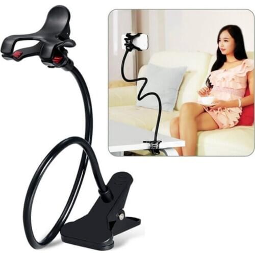 360 Rotating Long Arms Mobile Phone Holder Desktop Bed Lazy Bracket Mobile Stand Support For iPhone Samsung Xiaomi Redmi