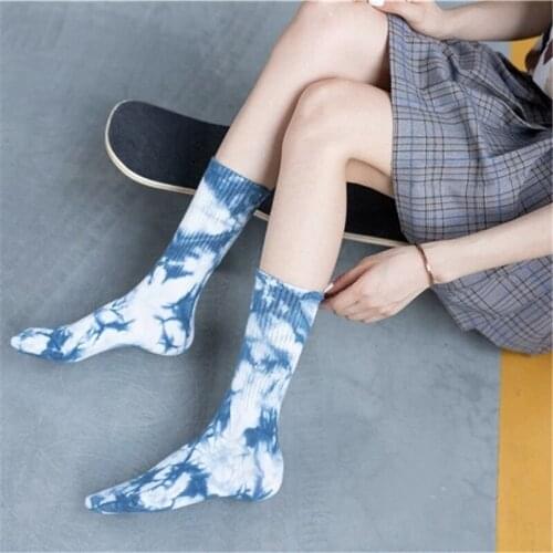Women Bandhnu Socks Middle Tube Neutral Summer Spring Street Snap Colourful Ingenious Fashion Ins Man Skateboard Basketball