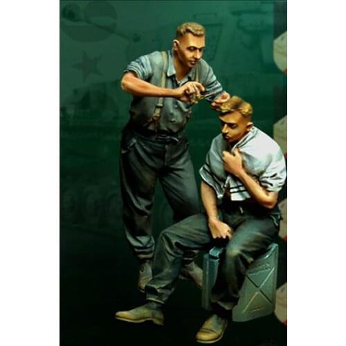 1/35 Resin Figure Model Kit Unassambled Unpainted 146(NO scissors)