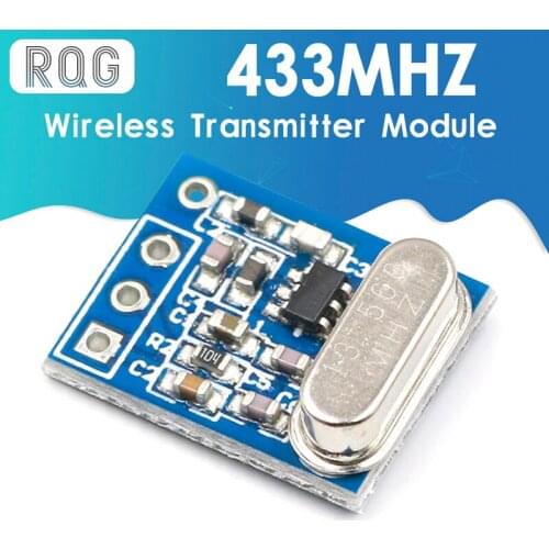 1Set 2Pcs 433MHZ Wireless Transmitter Receiver Board Module SYN115 SYN480R ASK/OOK Chip PCB for arduino