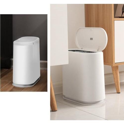10L Home Kitchen Garbage Can Wet Dry Trash Separated Large Capacity Bathroom