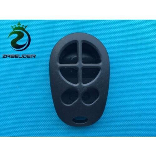 5Pcs/Lot Of New Replacement Key Case For Toyota 6 Buttons Remote Car Shell Blank Cover No Logo Accessories Auto Parts Hot Sell