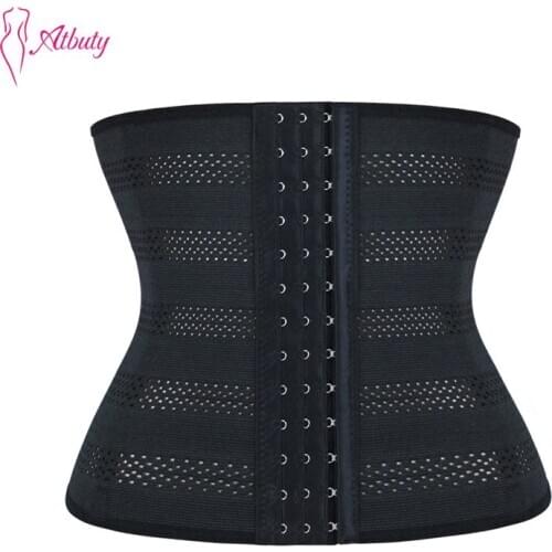 Atbuty Invisible Waist Trainer Breathable Corset Cincher Body shaper For Women Tummy Control XS-3XL NBW1688