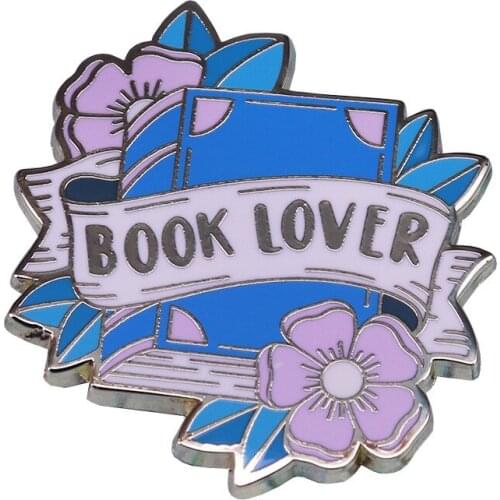 BG1101 Book Creativity Enamel Pins Badge for Backpack Collar Lapel Pin Hat Jewelry Gifts for Friends