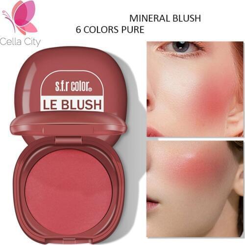Cellacity Women Face Blush Liquid Cream Blush Make Up Bronzer Blush Palette Face Baked Cheek Color Blusher Professional
