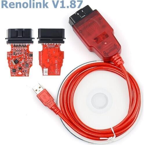 Best quality Diagnostic Renolink V1.87 Renolink Key Coding UCH Matching Dashboard Coding ECU Resetting Functions