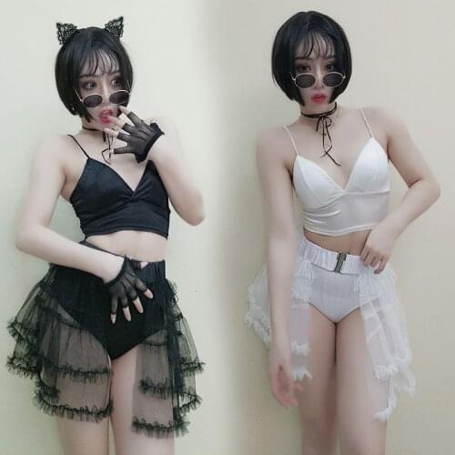 Jazz Dance Costumes Nightclub Singer Costume Ladies Dancer Outfit Women Celebrity Rave Clothes Stage Performance Wear DNV11318