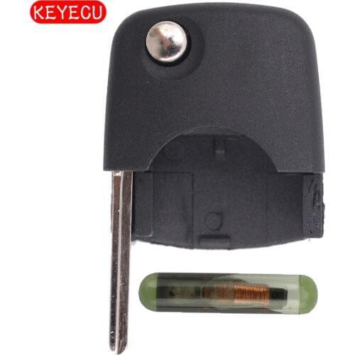 Keyecu NBG8137T Transponder Key Head with ID48 Chip for Volkswagen HLO 1J0 959 753 F / T, 1J0959753F, 1J0959753T