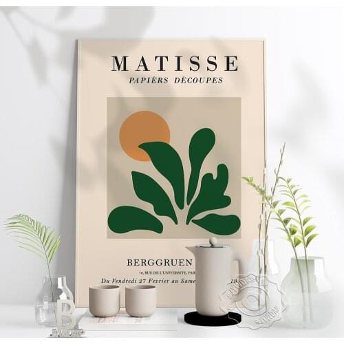 Henri Matisse Art Exhibition Poster, Modern Matisse Exhibition Poster, High Quality Print Matisse Poster, French Wall Art Decor