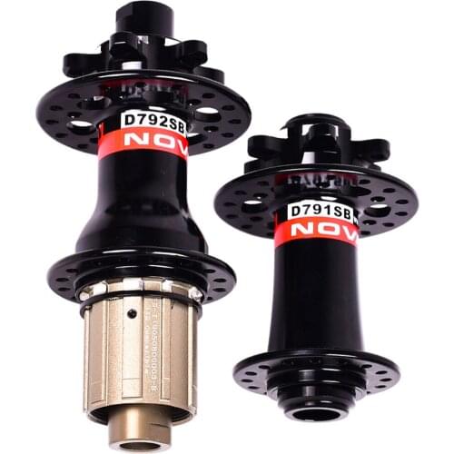 32/32hole Novatec D791SB D792SB MTB carbon bike disc quick release/thru axle hubs front 100mm*15mm&rear 142mm*12mm 9/10/11s 28h