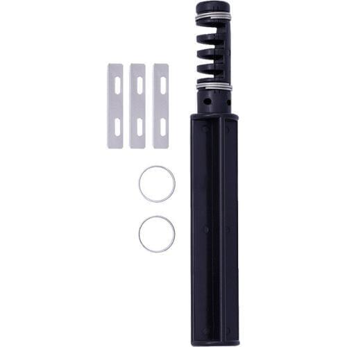 Leather Cord Knife Hand Rotary Cutting Wire Cutter Leather Strip Strap Leathercraft Tools Cord Knife with 3 Blade Cutting