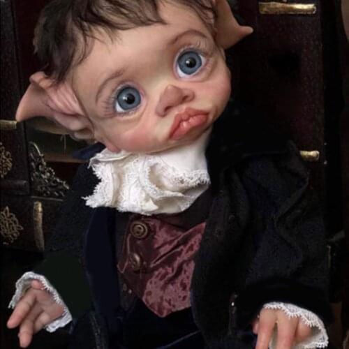 17inch Reborn Doll kit Tinky Fairy Doll Lifelike Soft Touch Collectible Limited Edition Lifelike Soft Touch