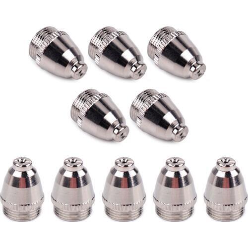 LETAOSK New 10PCS Plasma Cutting Cutter Torch Tip Nozzles Consumable fit for AG-60 SG-55 WSD-60