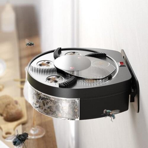1 Set Durable Pest Trap Insect Killer Catching USB Automatic Flycatcher Premium Pest Catcher Easy to Clean for Bedroom