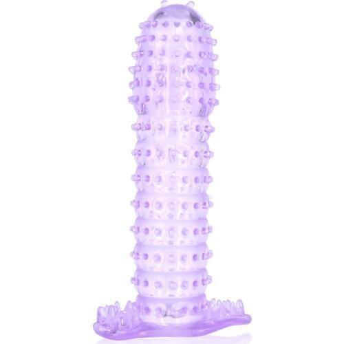 Reusable Condom Sex Products Sexual Stimulating Penis Extension Sleeve Penis Increase Delay Climax Adult Sex Toys For Male