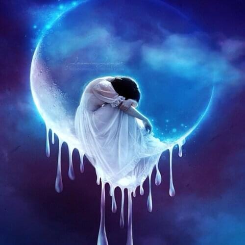 Diy diamond painting square drill rhinestone pasted Needlework cross stitch Diamond Embroidery Bubble Witch Saga 30x45cm