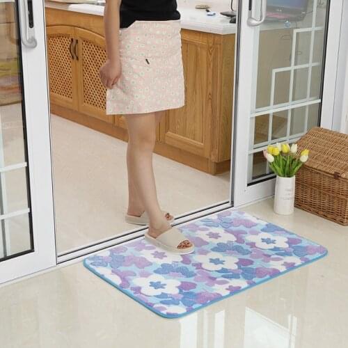 Welcome Doormat Entrance Hallway Rectangle Printed Non-Slip Floor Rugs Front Door Mat Outdoor Rugs Carpet Bedroom Kitchen