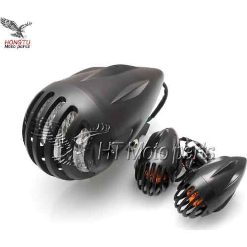 Motorcycle Fence Turn Signal Lights headlamps For Honda Shadow VT400 750 MAGNA 250 750 Steed 400 600 For Harley XL883 1200 Dyna