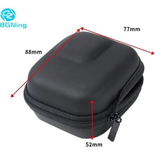 BGNing Mini EVA Waterproof Case Protective Bag for GoPro Hero 8 7 6 5 4 SJCAM SJ6 SJ7 SJ8 SJ9 Camera Storage Box for OSMO Action
