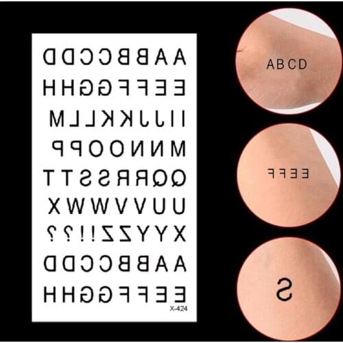 Waterproof Temporary Tattoo Sticker Black Sexy Machine Gun Tatto Flash Tatoo Fake Tattoos For Men Women