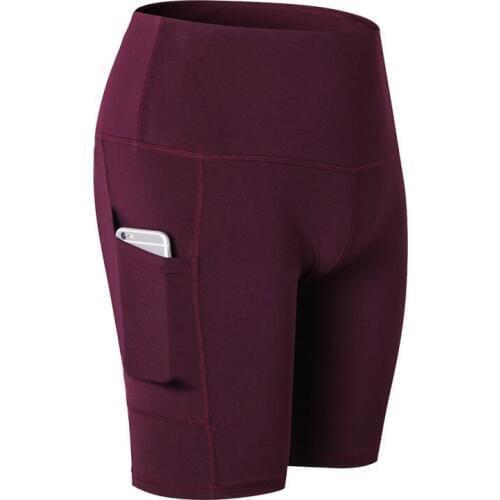 High Waist Women Lulu Yoga gym Running Training Sports Quick-drying Tight-fitting Stretch Fitness Shorts