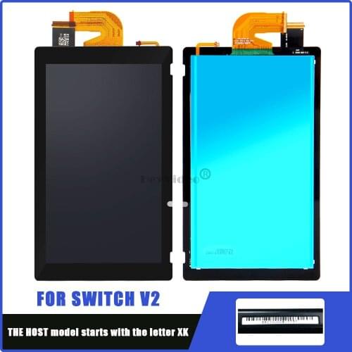 For NS Switch Lcd Display Touch Screen Full Assembly with Free Glass Film Screen Replacement for Nintendo Switch Accessories