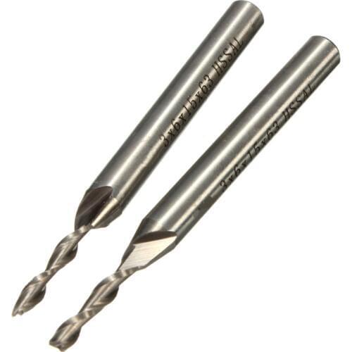 1Pcs HSS & Aluminium End Mill Extra Long 3mm Cutter CNC Drill Bit Extended Three Flutes Milling Cutter 3x6x19x63mm